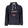 NAPAPIJRI BLAUES SWEATSHIRT FÜR HERREN MIT REISSVERSCHLUSS