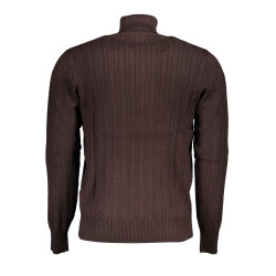 US GRAND POLO HERREN-PULLOVER IN BRAUN
