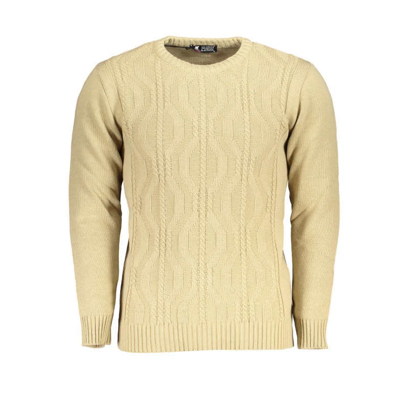 US GRAND POLO HERREN-PULLOVER BEIGE
