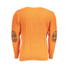 US GRAND POLO HERREN-PULLOVER IN ORANGE