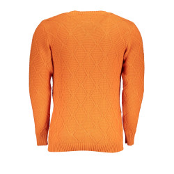 US GRAND POLO HERREN-PULLOVER IN ORANGE