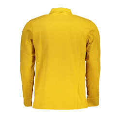 US GRAND POLO GELBES LANGÄRMELIGES POLOSHIRT FÜR HERREN