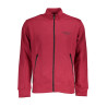 US GRAND POLO HERREN-SWEATSHIRT MIT ROTEM ZIP
