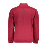 US GRAND POLO HERREN-SWEATSHIRT MIT ROTEM ZIP