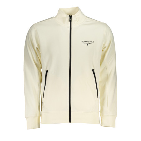 US GRAND POLO HERREN-SWEATSHIRT MIT WEISSEM ZIP