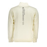 US GRAND POLO HERREN-SWEATSHIRT MIT WEISSEM ZIP