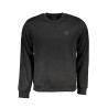 GIAN MARCO VENTURI SCHWARZES HERREN-SWEATSHIRT MIT REISSVERSCHLUSS