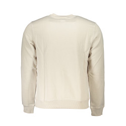 GIAN MARCO VENTURI WEISSES SWEATSHIRT FÜR HERREN MIT REISSVERSCHLUSS