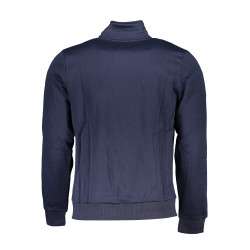 GIAN MARCO VENTURI HERREN-SWEATSHIRT MIT BLAUEM ZIP