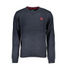GIAN MARCO VENTURI HERREN-PULLOVER BLAU