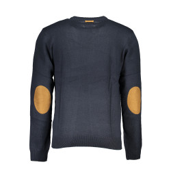 GIAN MARCO VENTURI HERREN-PULLOVER BLAU