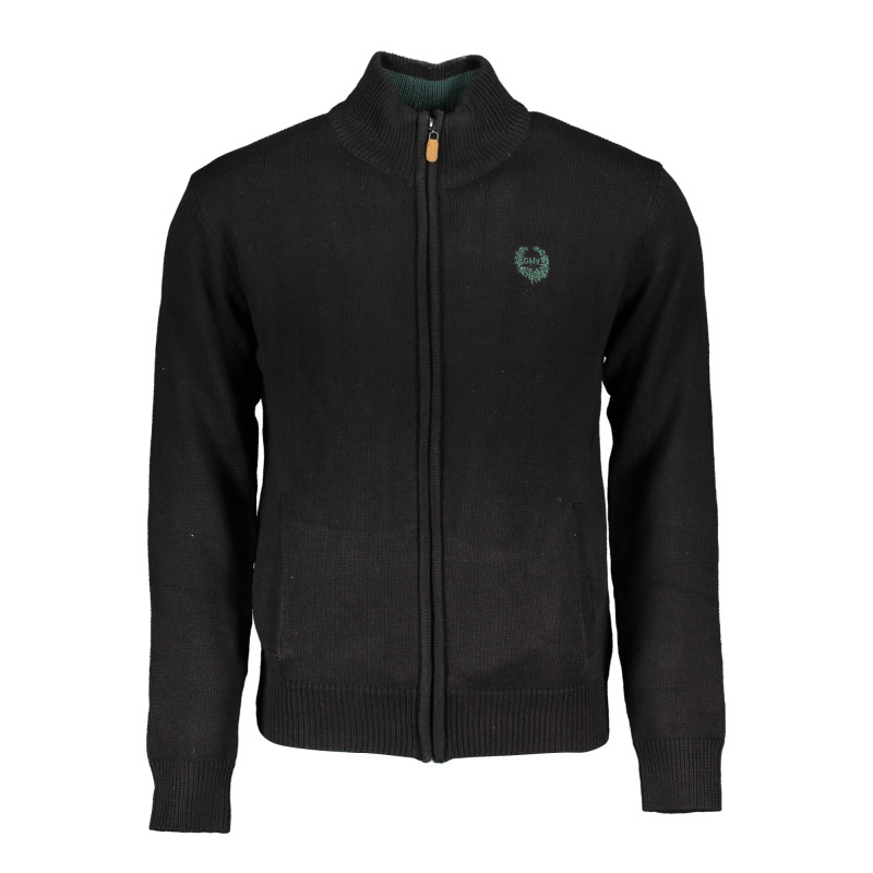 GIAN MARCO VENTURI HERREN-CARDIGAN IN SCHWARZ