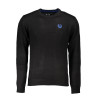 GIAN MARCO VENTURI HERREN-SCHWARZER PULLOVER