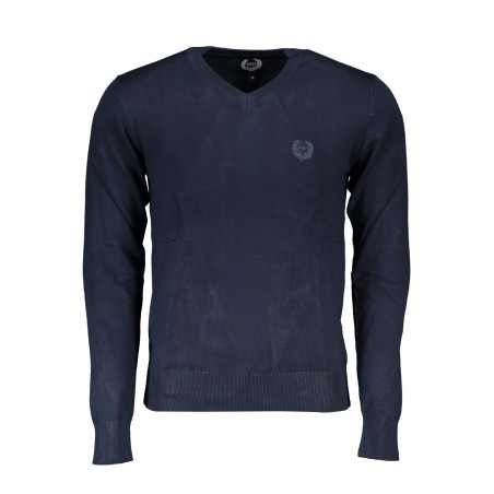 GIAN MARCO VENTURI HERREN-PULLOVER BLAU
