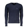 GIAN MARCO VENTURI HERREN-PULLOVER BLAU