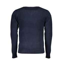 GIAN MARCO VENTURI HERREN-PULLOVER BLAU