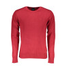 GIAN MARCO VENTURI HERREN-PULLOVER ROT