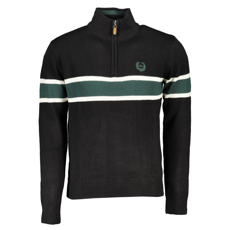 GIAN MARCO VENTURI HERREN-SCHWARZER PULLOVER