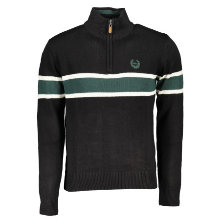 GIAN MARCO VENTURI HERREN-SCHWARZER PULLOVER