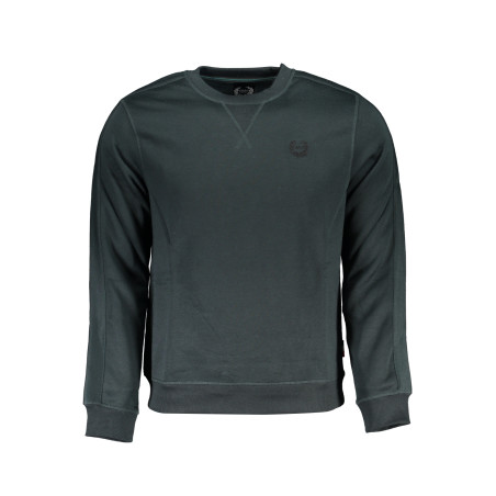 GIAN MARCO VENTURI GRÜNES HERREN-SWEATSHIRT MIT REISSVERSCHLUSS