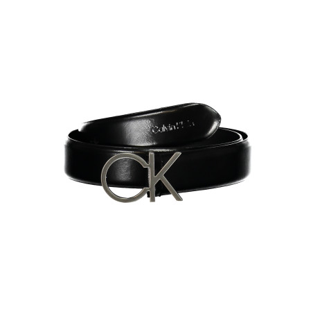 CALVIN KLEIN HERREN-LEDERGÜRTEL SCHWARZ