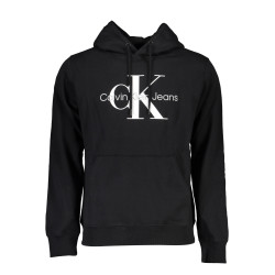 CALVIN KLEIN MEN&39S BLACK ZIPLESS SWEATSHIRT