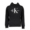 CALVIN KLEIN SCHWARZES HERREN-SWEATSHIRT MIT REISSVERSCHLUSS