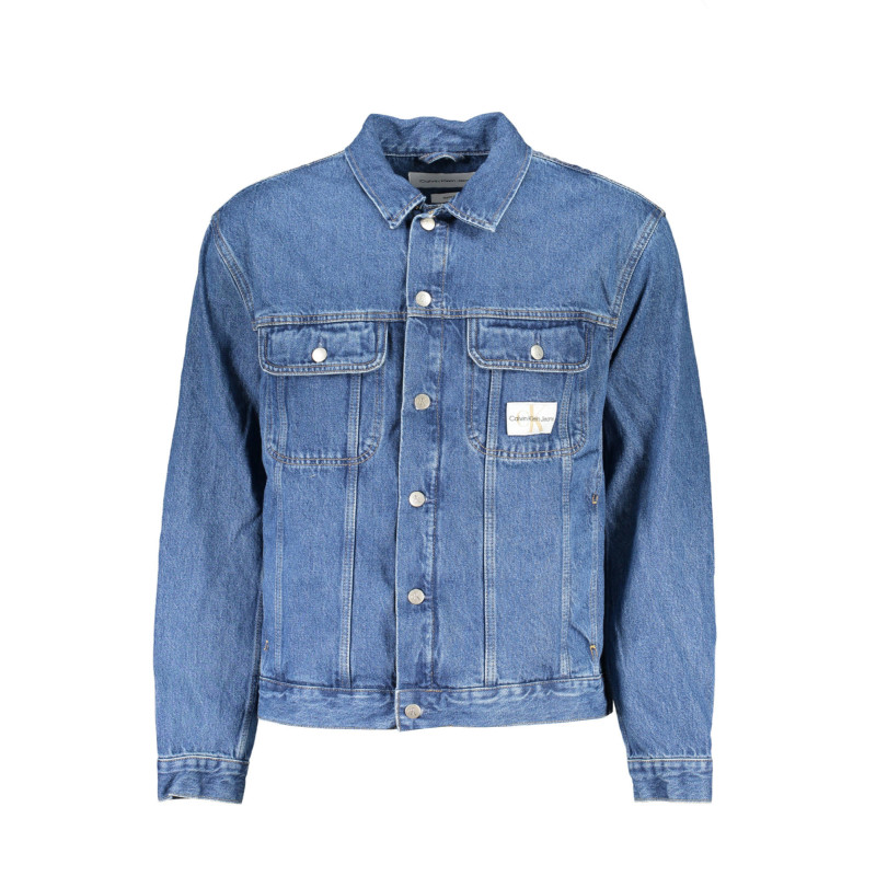 CALVIN KLEIN HERREN-SPORTJACKE BLAU
