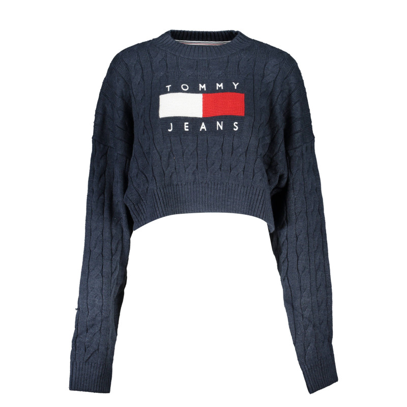 TOMMY HILFIGER DAMEN-BLAUER PULLOVER