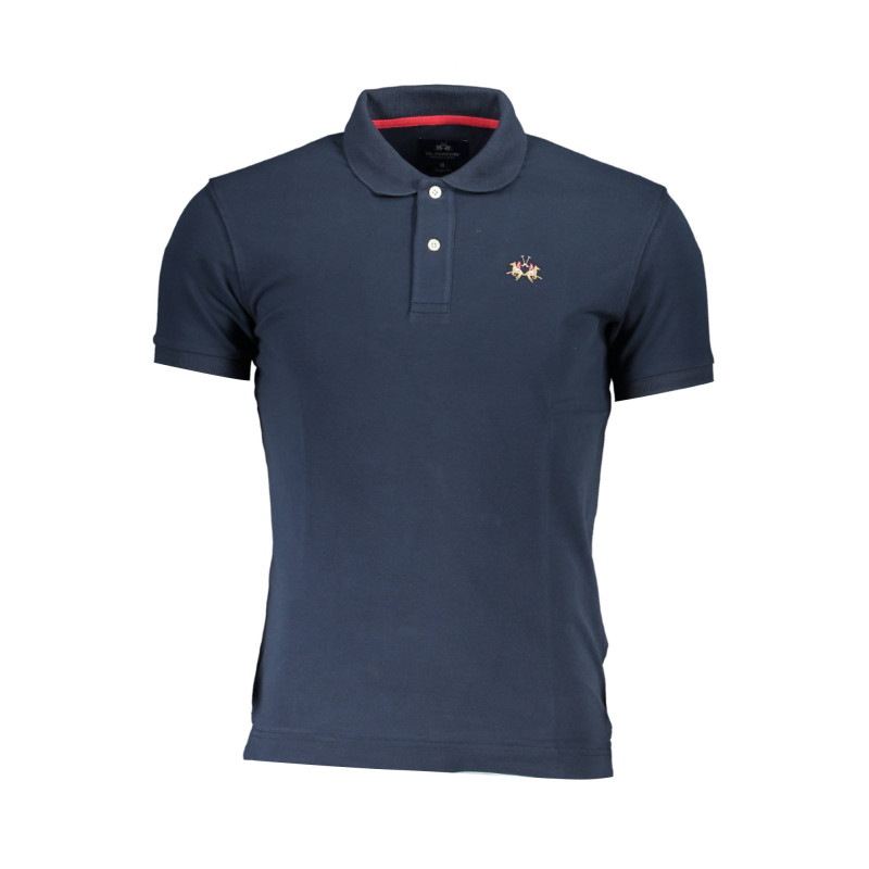 LA MARTINA HERREN-KURZÄRMELIGES POLOSHIRT BLAU