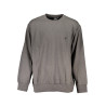 US GRAND POLO HERREN-Sweatshirt ohne Reißverschluss in Grau
