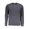 US GRAND POLO HERREN-SWEATSHIRT MIT BLAUEM REIßVERSCHLUSS