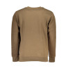 US GRAND POLO HERREN-SWEATSHIRT MIT BRAUNEM REISSVERSCHLUSS
