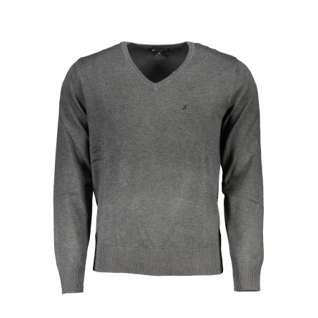 US GRAND POLO HERREN-PULLOVER GRAU