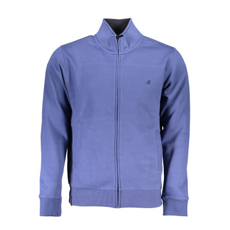 US GRAND POLO HERREN-SWEATSHIRT MIT BLAUEM ZIP