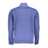 US GRAND POLO HERREN-SWEATSHIRT MIT BLAUEM ZIP
