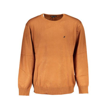 US GRAND POLO HERREN-PULLOVER IN BRAUN