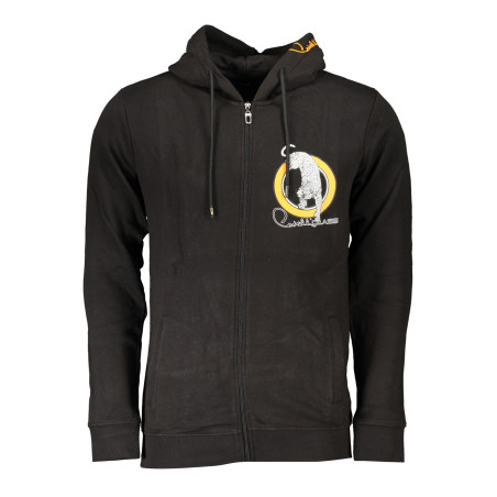 CAVALLI CLASS HERREN-SWEATSHIRT MIT SCHWARZEM ZIP
