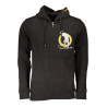 CAVALLI CLASS HERREN-SWEATSHIRT MIT SCHWARZEM ZIP