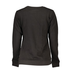 CAVALLI CLASS DAMEN-SWEATSHIRT MIT REISSVERSCHLUSS SCHWARZ