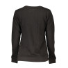 CAVALLI CLASS DAMEN-SWEATSHIRT MIT REISSVERSCHLUSS SCHWARZ