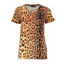 CAVALLI CLASS DAMEN KURZARM T-SHIRT ORANGE