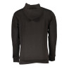 CAVALLI CLASS MEN&39S BLACK ZIP-OUT SWEATSHIRT