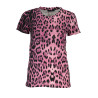 CAVALLI CLASS DAMEN KURZARM T-SHIRT ROSA