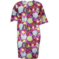 KURZES KLEID FÜR DAMEN DER CAVALLI-KLASSE, LILA