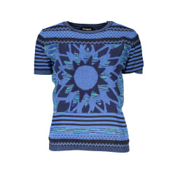 DESIGUAL DAMEN-BLAUER PULLOVER