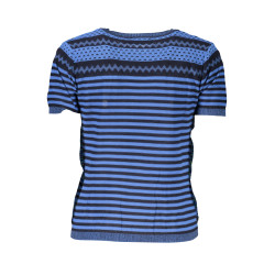 DESIGUAL DAMEN-BLAUER PULLOVER