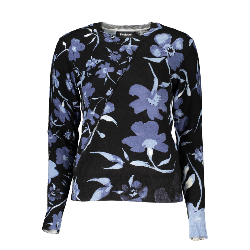 DESIGUAL SCHWARZER DAMENPULLOVER