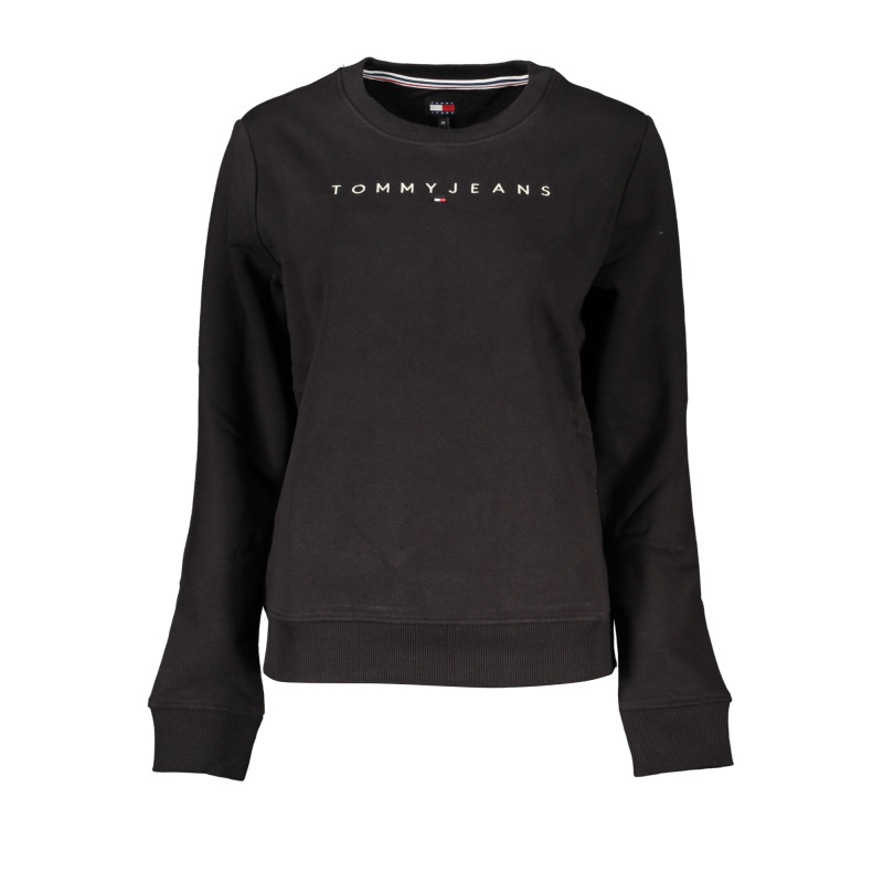 TOMMY HILFIGER DAMEN-SWEATSHIRT MIT REISSVERSCHLUSS SCHWARZ