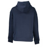 TOMMY HILFIGER DAMEN-SWEATSHIRT MIT BLAUEM REISSVERSCHLUSS